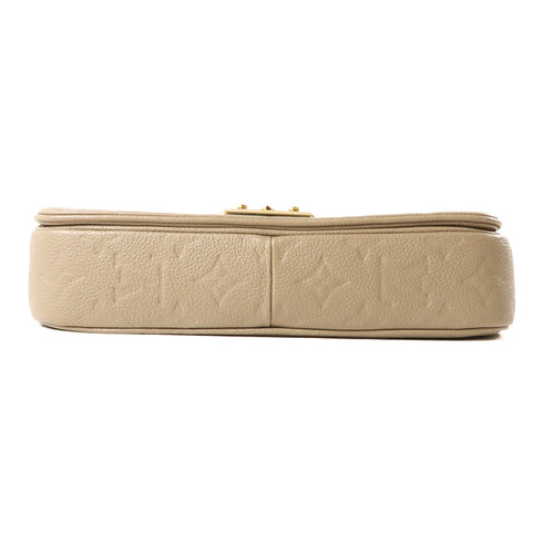 LOUIS VUITTON LV GHW Marceau Shoulder Bag M46199 Momogram Empreinte Dove Gray