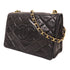 CHANEL CC GHW Vintage Chain Shoulder Bag Lambskin Leather