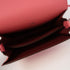 HERMES PHW Roulis Mini Shoulder Bag Evercolor Leather Rose Azalee/Rouge H
