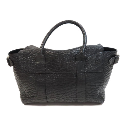 MULBERRY SHW Icon Bag Handbag Calfskin Leather Black