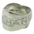 CHANEL CC Bolduc Diamond Ring 18K White Gold US#8