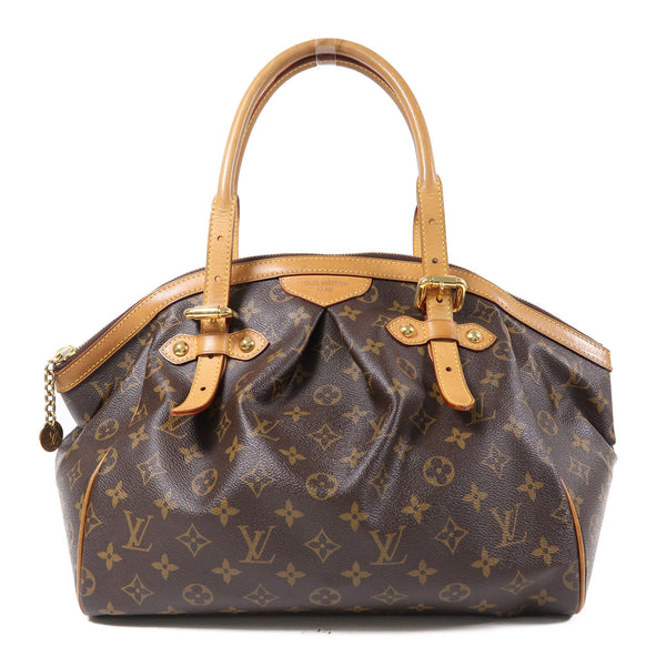 LOUIS VUITTON LV GHW Tivoli GM Shoulder Bag M40144 Monogram Brown v5