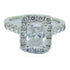 Fine Jewelry 1.02ct Diamond Ring Accessories US#6.25 18K White Gold