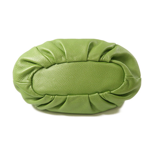 FENDI SHW Shoulder Bag 8BR595 Calfskin Leather Green