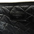 CHANEL CC SHW Pouch Calfskin Leather Black