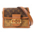 LOUIS VUITTON LV GHW Mini Dauphine Shoulder Bag M45959 Monogram Reverse Brown v1
