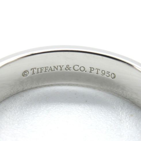 TIFFANY&CO Milgrain Band Ring PT950 Platinum JP#10 US#5.5