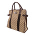 GUCCI GG Hand Bag/Tote Bag 115517 Canvas Brown