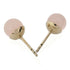 Christian Dior CD Earrings Metal/PVC Pink/Gold