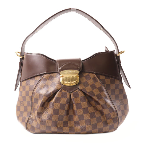 LOUIS VUITTON LV GHW Sistina MM Shoulder Bag N41541 Damier Brown