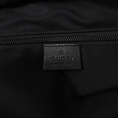 GUCCI GG SHW Shoulder Bag 131230 Canvas Black