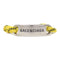 BALENCIAGA Plate Bracelet Metal Yellow