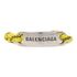 BALENCIAGA Plate Bracelet Metal Yellow