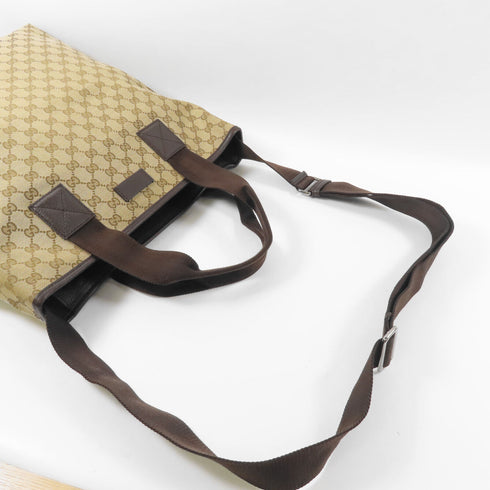 GUCCI GG SHW 2 Way Shoulder Bag 56099 Canvas