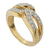 Fine Jewelry Diamond 3.8g Ring 14K Yellow Gold US#3.5