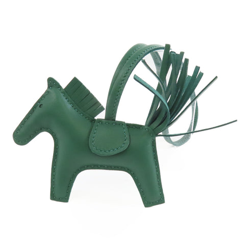 HERMES Rodeo PM Charm Veau Swift Leather Green