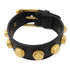 SAINT LAURENT YSL GHW Bracelets Accessories Gold Black