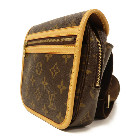 LOUIS VUITTON LV GHW Bosphere Waist Bum Bag M40108 Monogram Brown