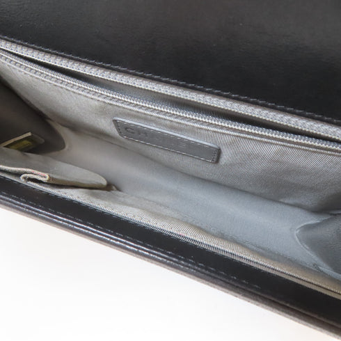 CHANEL Quilted CC Boy Chanel 28 Chain Shoulder #19613843 Lambskin Leather Black