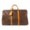 LOUIS VUITTON LV Keepall 50 Travel Boston Hand Bag M41426 Monogram Brown