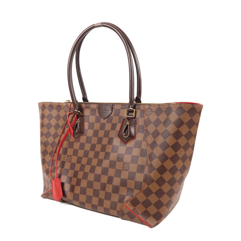 LOUIS VUITTON LV GHW Caissa MM Shoulder Tote Bag N41548 Damier Ebene