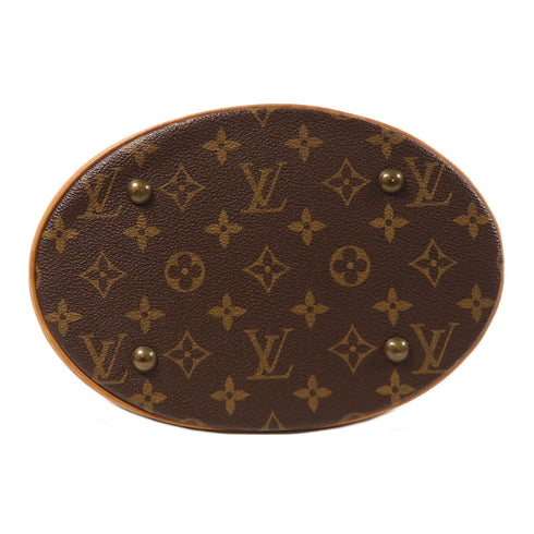 LOUIS VUITTON LV GHW Petit Bucket Shoulder Bag M42238 Monogram Brown