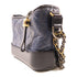 CHANEL CC Gabrielle Chain Shoulder Bag Calfskin Leather Navy Black