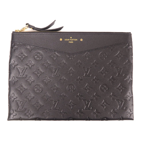 LOUIS VUITTON LV GHW Daily Pouch M51221 Monogram Empreinte Black