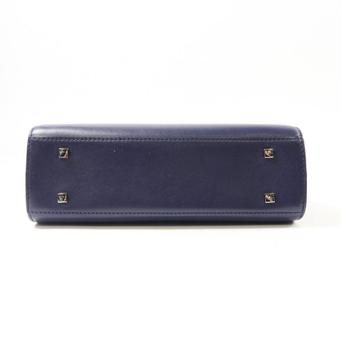 Delvaux SHW Tempete 2 Way Shoulder Bag AA0435AAX046BPA Calfskin Leather Purple