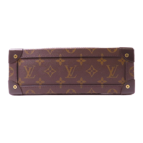 LOUIS VUITTON LV GHW Soft Trunk Shoulder Bag M20871 Monogram Cress Brown