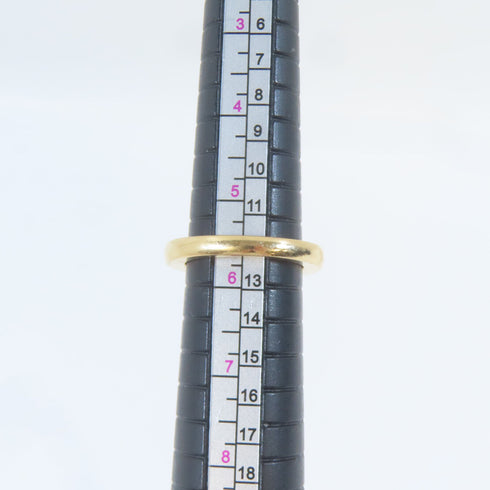 Chopard 0.10ct/0.24ct Happy Diamond Ring 18K Rose Pink Gold Chopard #51 US#5.5