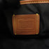 COACH GHW Shoulder Bag Calfskin Leather Black