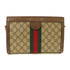 GUCCI GG GHW GG Supereme Shoulder Bag Coated Canvas 503877 Brown