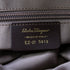 Salvatore Ferragamo GHW Tote Bag Handbag Cotton Brown