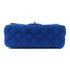 CHANEL CC GHW Mini Classic 20 Chain Shoulder Bag Tweed Blue