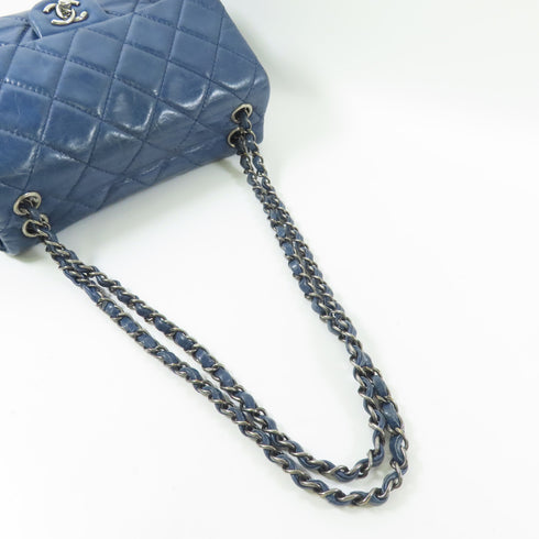 CHANEL CC SHW Chain Shoulder Bag Calfskin Leather