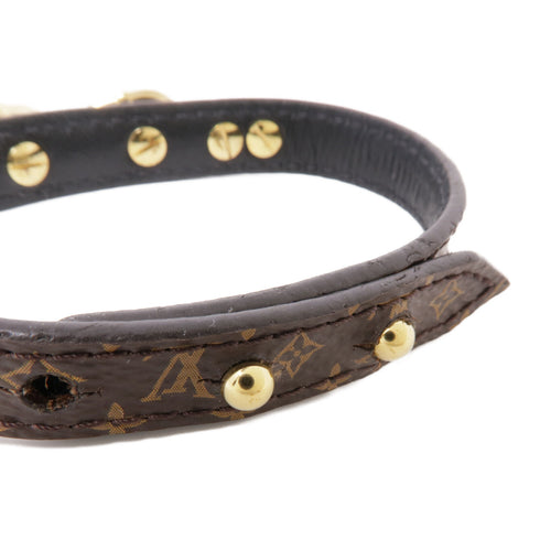 LOUIS VUITTON LV GHW Twist The Chain Bracelet M6529E Monogram