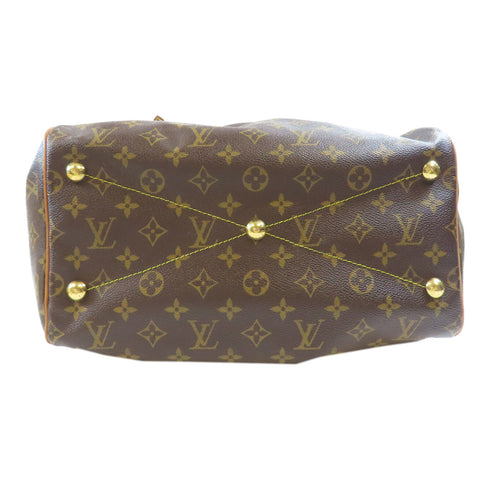 LOUIS VUITTON LV GHW Tivoli GM Shoulder Bag M40144 Monogram Brown v4