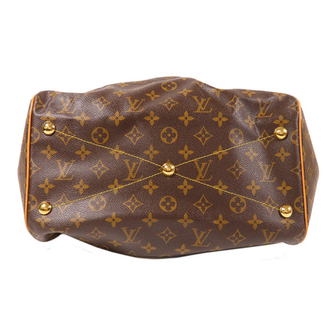 LOUIS VUITTON LV GHW Tivoli GM Shoulder Bag M40144 Monogram