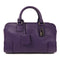 LOEWE SHW Handbag Tote Bag Calfskin Leather Purple