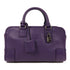 LOEWE SHW Handbag Tote Bag Calfskin Leather Purple