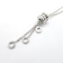 BVLGARI B-zero 1 Element Necklace 18KWG White Gold Used