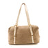 PRADA GHW Tote Bag Canvas BL0600 Brown White