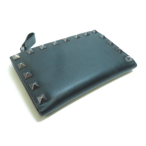 Valentino Wallet Calfskin Leather