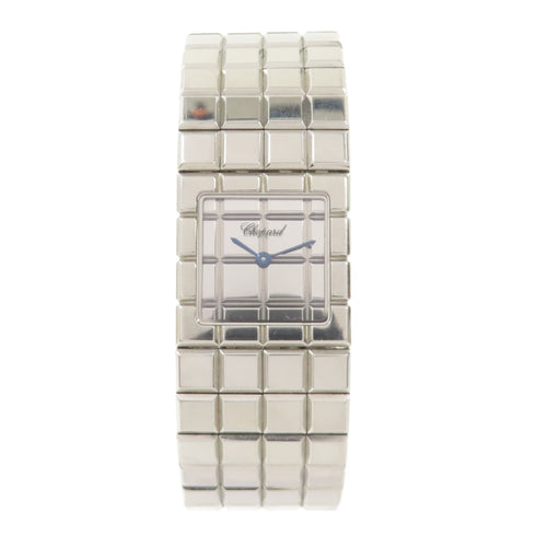 Chopard Ice Cube Quartz Watch 11/8898 Stainless Steel Silver