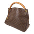 LOUIS VUITTON LV GHW Artsy MM Shoulder Bag M40249 Monogram Brown v2