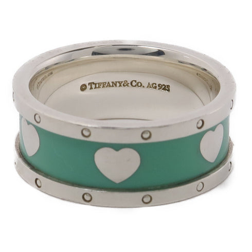 TIFFANY&CO Love Heart Ring Accessories US#6.5 925 Sterling Silver