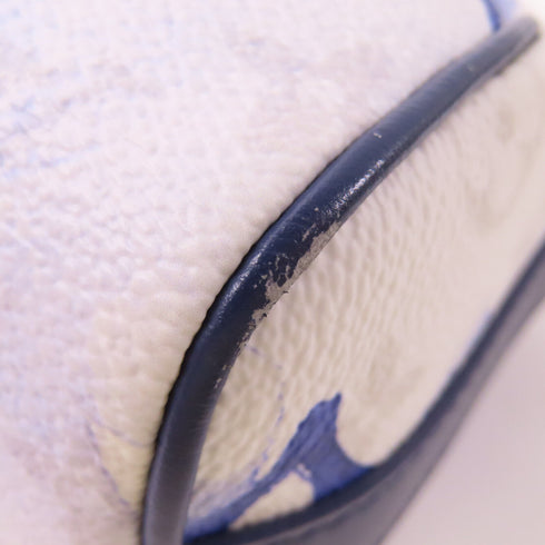 LOUIS VUITTON LV Keepall XS Shoulder Bag M4576 Watercolor Monogram White/Blue