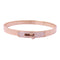HERMES 0.26ct Diamond Bracelet Bangle 18K Pink Gold