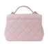 CHANEL Quilted CC GHW 2 Way Chain Shoulder Bag Leather Pink